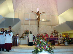 Commissioned sculpture: The Corpus, St. Joan of Arc Roman Catholic Church in Boca Raton, FL